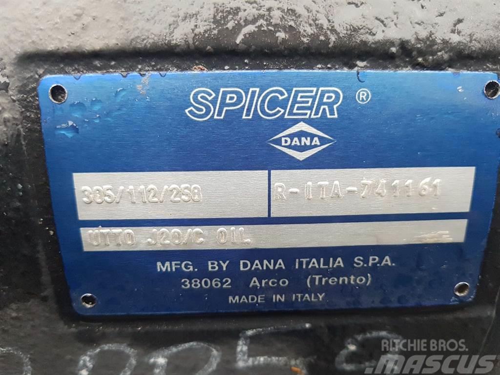 Fantuzzi SF60-EF1200-Spicer Dana 305/112/258-Axle/Achse/As Asis