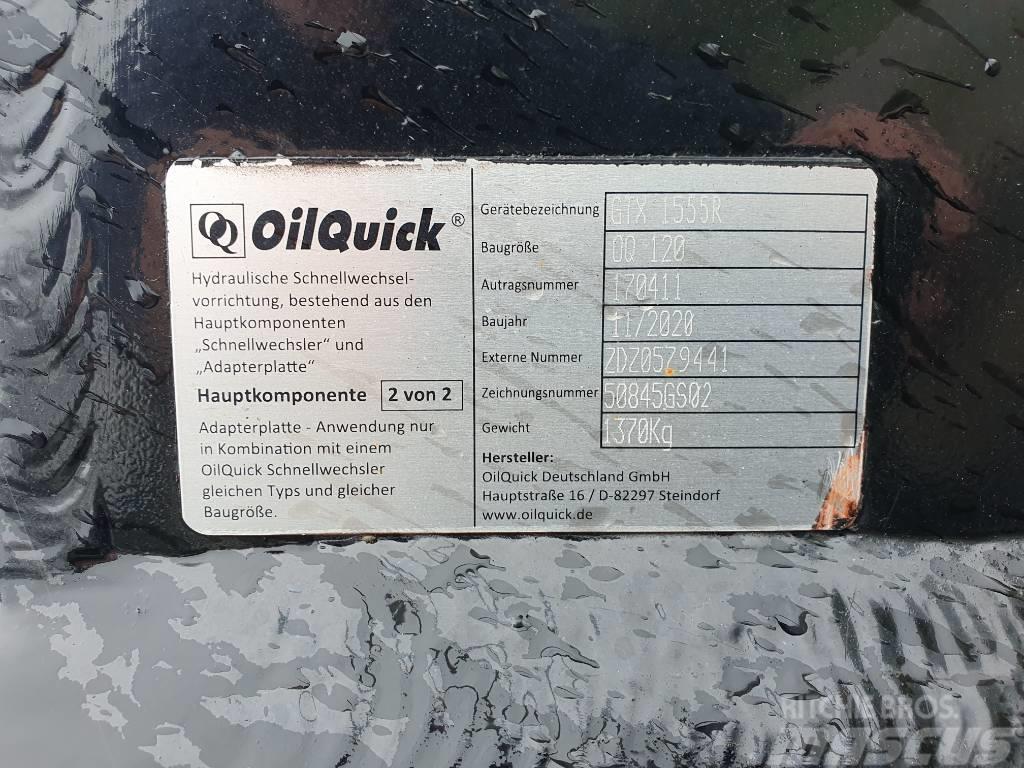 OilQuick Hammer-Schraubadapter OQ120 Ātrie savienotāji