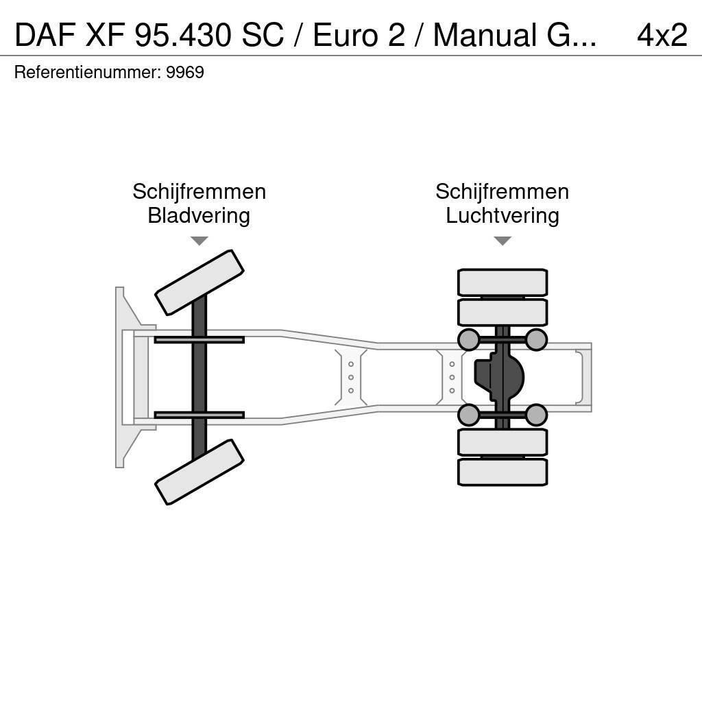 DAF XF 95.430 SC / Euro 2 / Manual Gearbox Vilcēji