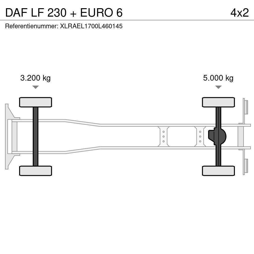 DAF LF 230 + EURO 6 Furgons