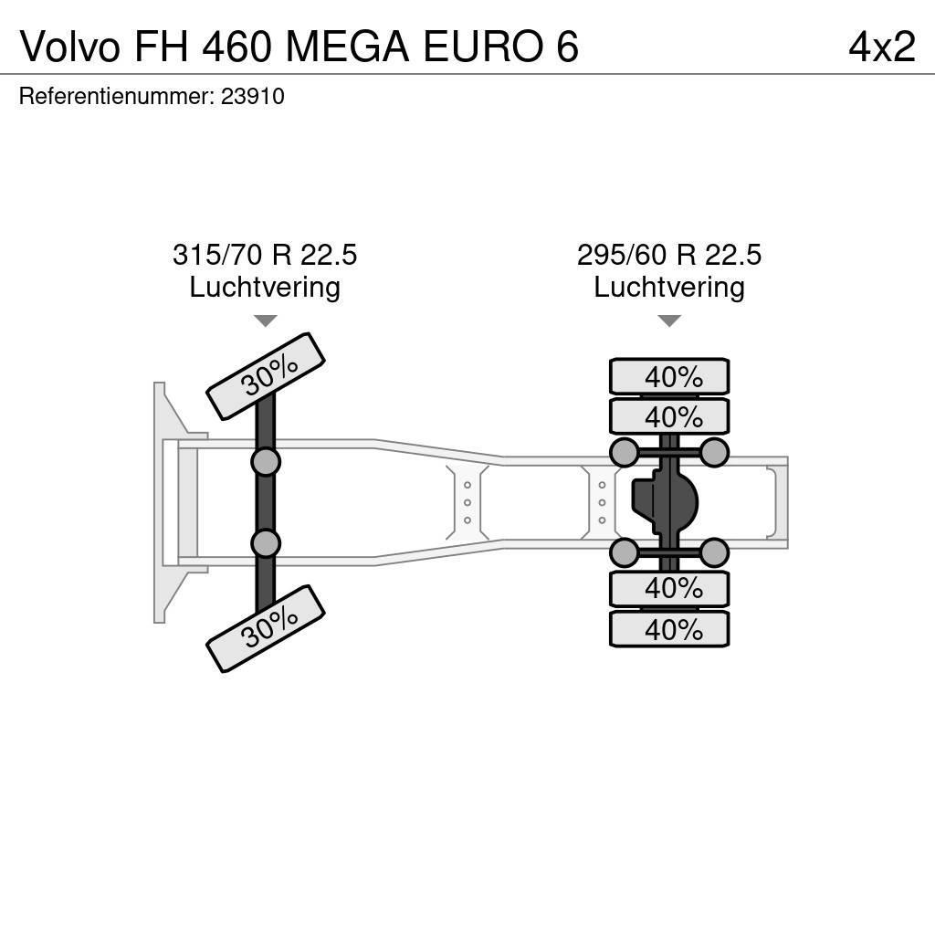 Volvo FH 460 MEGA EURO 6 Vilcēji