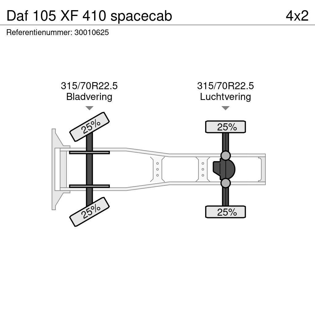 DAF 105 XF 410 spacecab Vilcēji