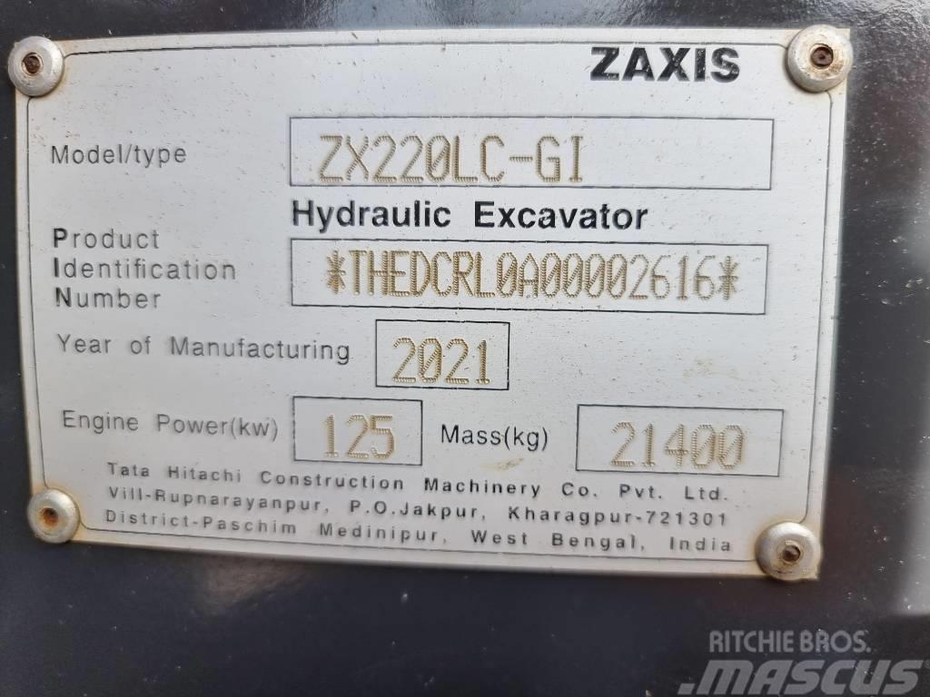 Hitachi ZX 220 LC-GI Kāpurķēžu ekskavatori