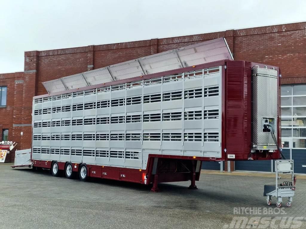 Pezzaioli New 5 stock Livestock trailer - Water & Ventilatio Dzīvnieku transportēšanas piekabes