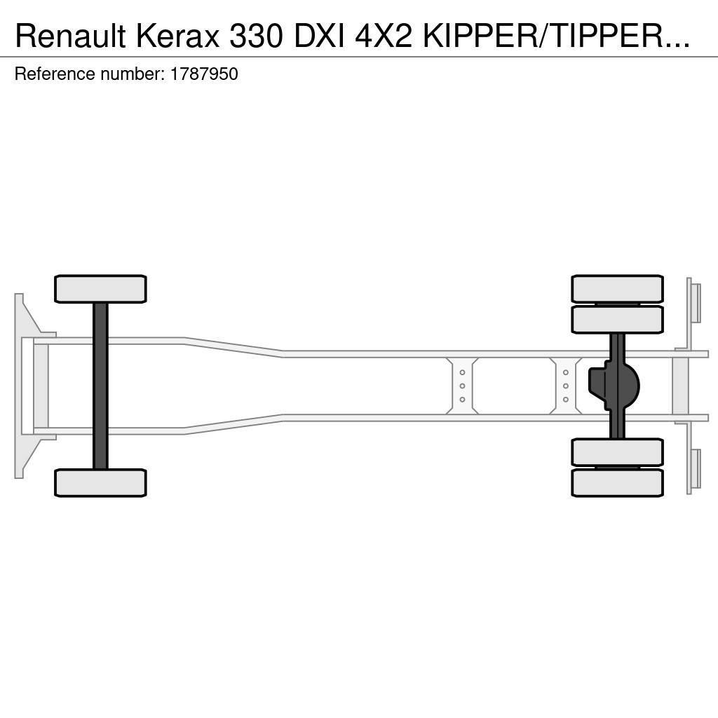 Renault Kerax 330 DXI 4X2 KIPPER/TIPPER ONLY 27.000 KM !!! Pašizgāzējs