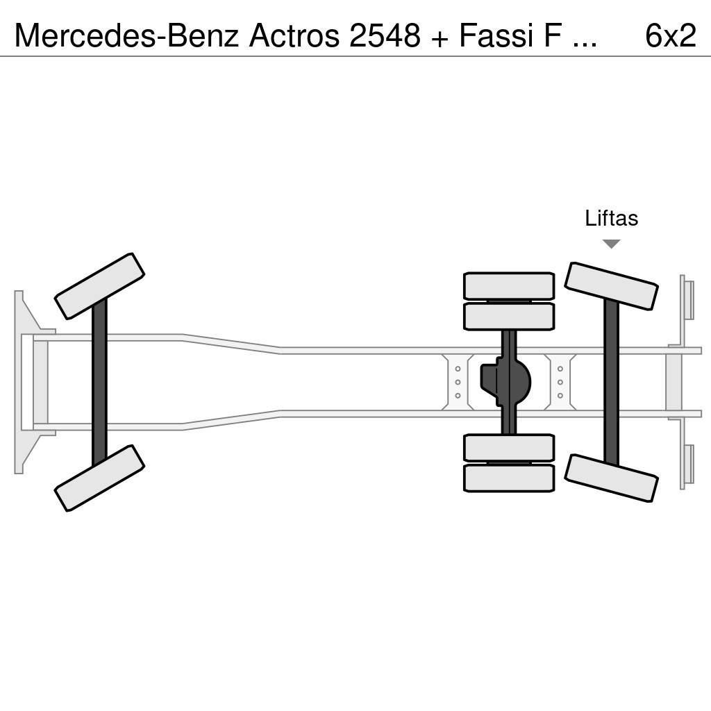 Mercedes-Benz Actros 2548 + Fassi F 215 A / 235 AXP 24 Visurgājēji celtņi