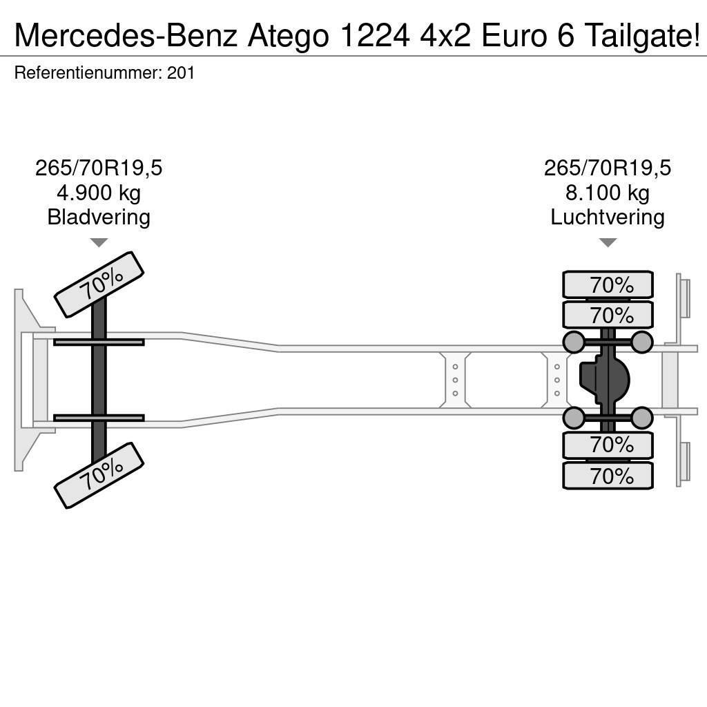 Mercedes-Benz Atego 1224 4x2 Euro 6 Tailgate! Furgons