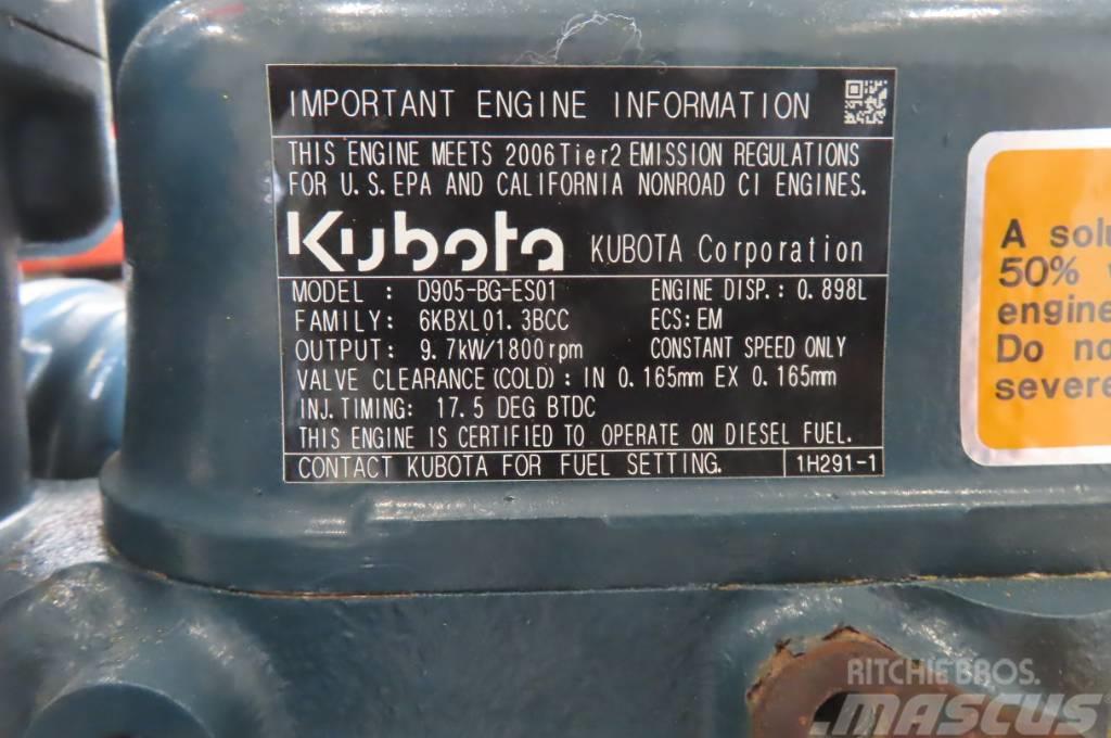Kubota D905 Dzinēji