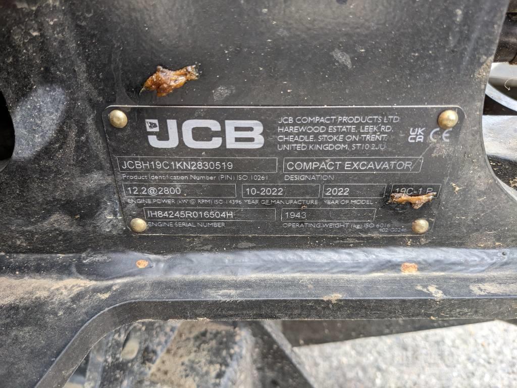 JCB 19C-1P Kompaktbagger / Minibagger Mini ekskavatori < 7 t