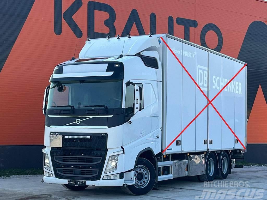 Volvo FH 500 6x2 FOR SALE AS CHASSIS / CHASSIS L=7400 mm Šasija ar kabīni