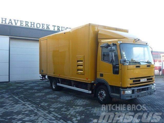Iveco EuroCargo 120 EL 17 4X2 Closed box with taillift a Furgons