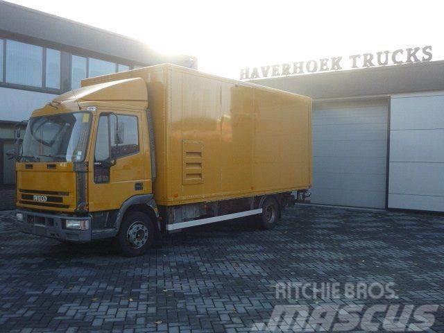 Iveco EuroCargo 120 EL 17 4X2 Closed box with taillift a Furgons
