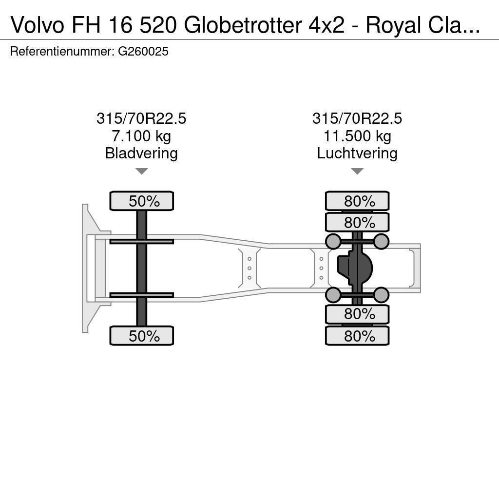 Volvo FH 16 520 Globetrotter 4x2 - Royal Class - Perfect Vilcēji