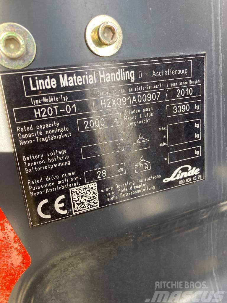 Linde H20T/391 LPG tehnika