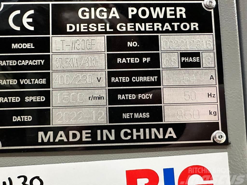  Giga power 37.5 KVA Silent generator set - LT-W30G Citi ģeneratori