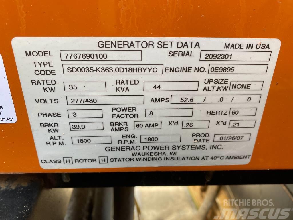 Generac 35 KW Dīzeļģeneratori