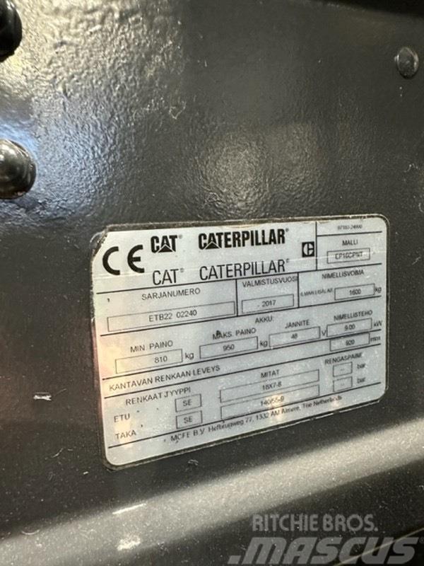 CAT EP 16 CPNT Elektriskie iekrāvēji