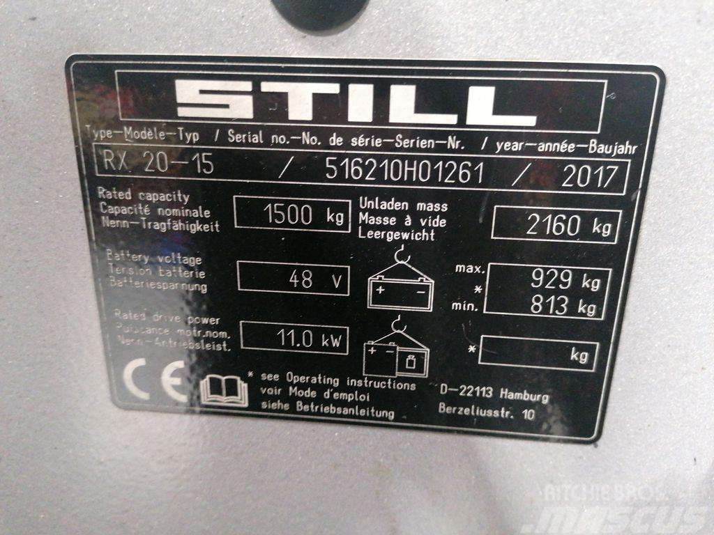 Still RX20-15 Elektriskie iekrāvēji
