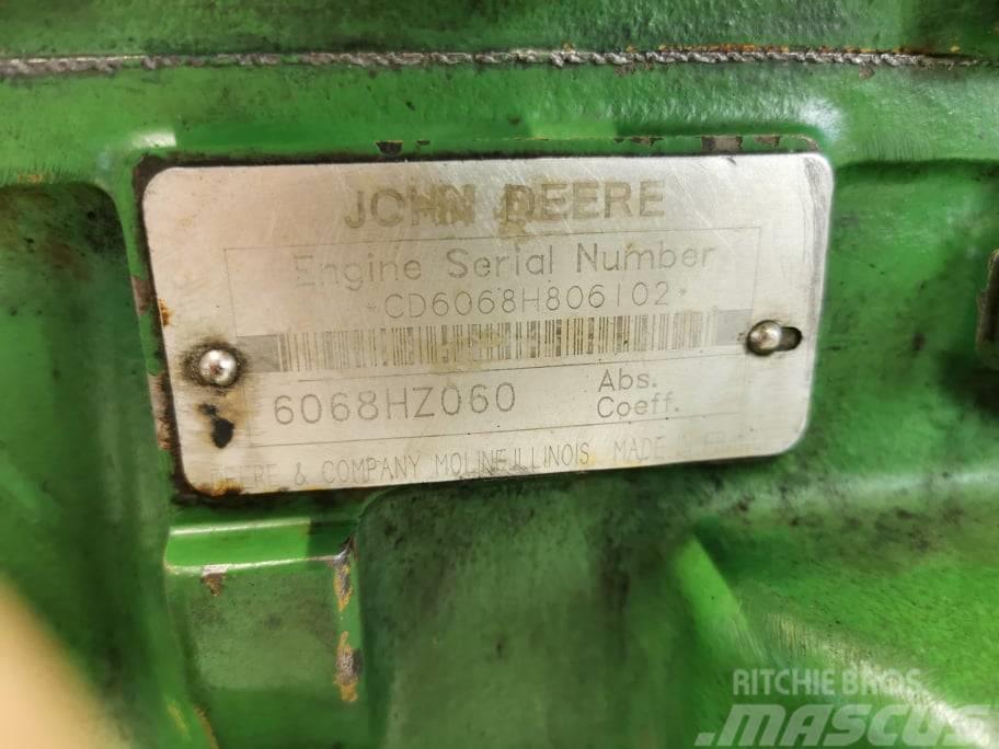 John Deere WTS {CD6068} engine Dzinēji