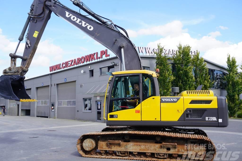 Volvo Crawler excavator EC220 DL Kāpurķēžu ekskavatori