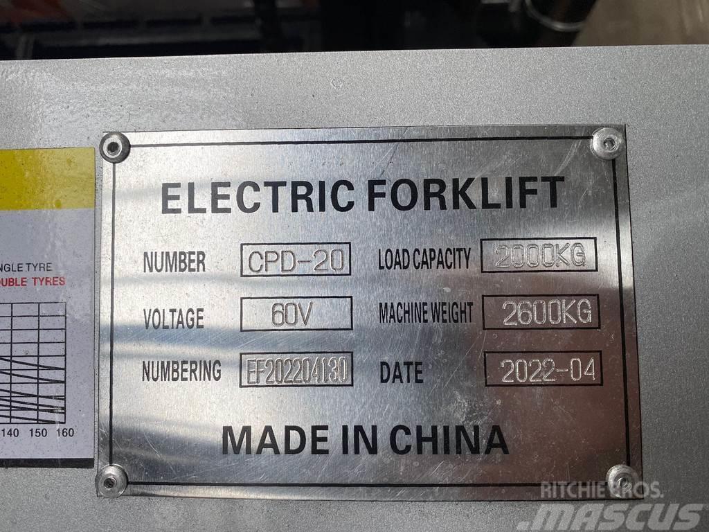 EasyLift CPD 20 Forklift - 2.000 kg loading cap. Autokrāvēji - citi