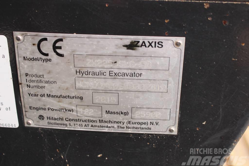 Hitachi ZX 225 US LC-5 Kāpurķēžu ekskavatori