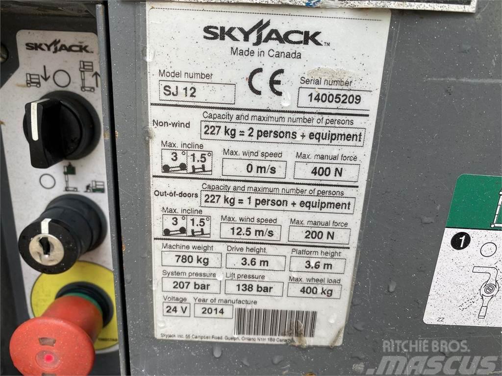 SkyJack SJ12 Vertikālie pacēlāji