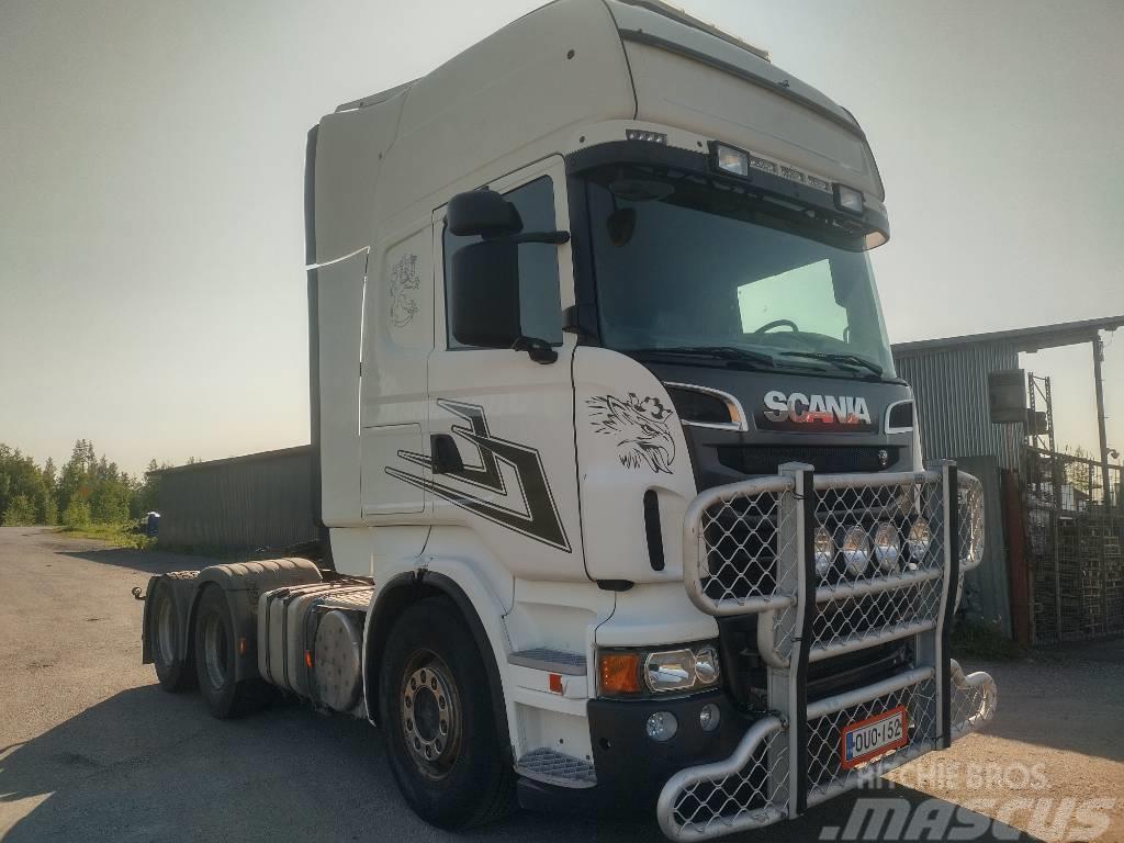 Scania R730 6x4 kippihydrauliikka Vilcēji
