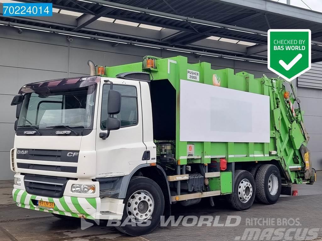DAF CF75.250 6X2 NL-Truck DayCab Lenkachse Euro 5 Mol Atkritumu izvešanas transports