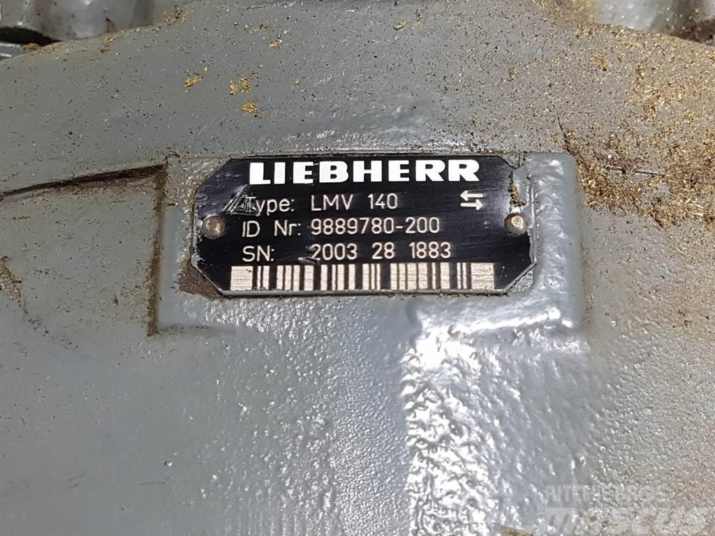 Liebherr A934C-9889780-200-LMV140-Drive motor/Fahrmotor Hidraulika
