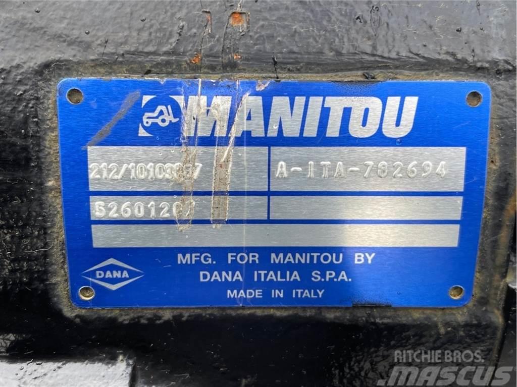 Manitou 52601207-Spicer Dana 212/10103807-Axle/Achse/As Asis