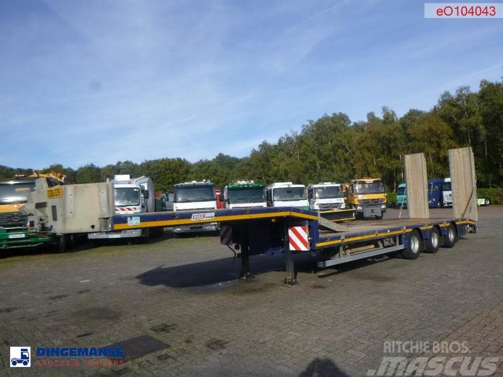 Faymonville 3-axle semi-lowbed trailer 50T + ramps Zemie treileri