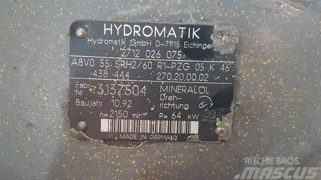 Hydromatik A8V055SRH2/60R1 -Zeppelin ZM15-Pump Hidraulika