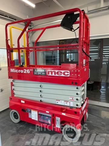 MEC Micro26 AC Electric Scissor Lift Šķerveida pacēlāji