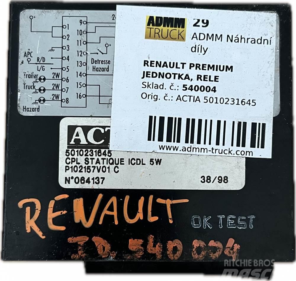 Renault PREMIUM JEDNOTKA, RELE Citas sastāvdaļas