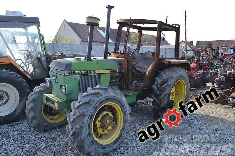John Deere 1140 1640 2040 2140 parts, ersatzteile, części, tr Cits traktoru papildaprīkojums