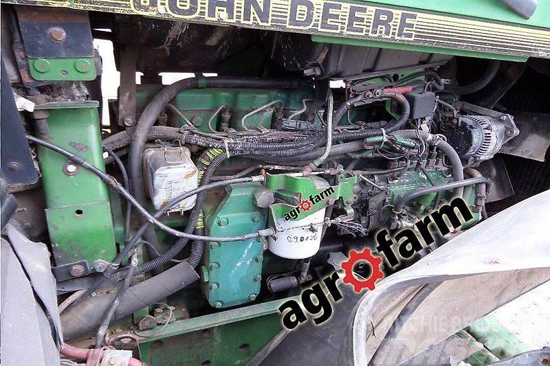 John Deere 7800 7700 7600 powershift parts, ersatzteile, częś Cits traktoru papildaprīkojums