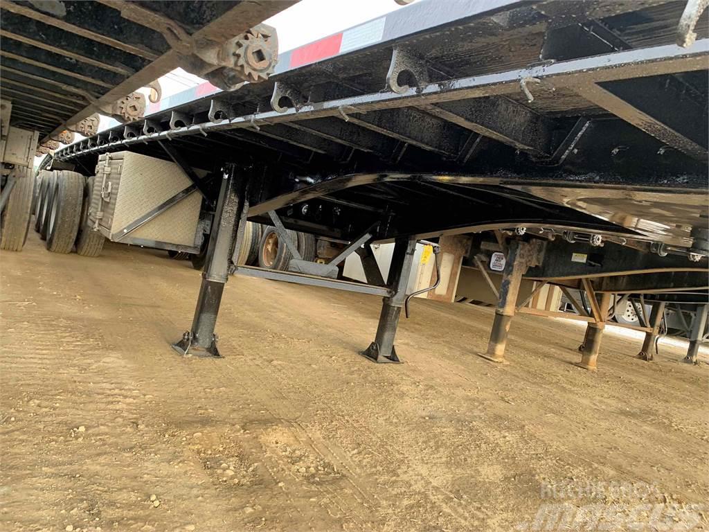 Manac Flat Deck Super B Lead/Pup Tents treileri