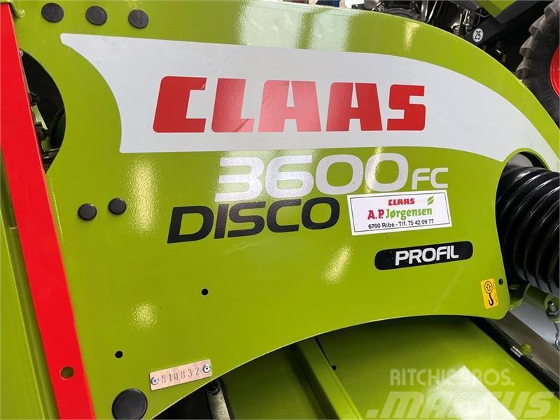 CLAAS DISCO 3600 FC PROFIL Vālotāji