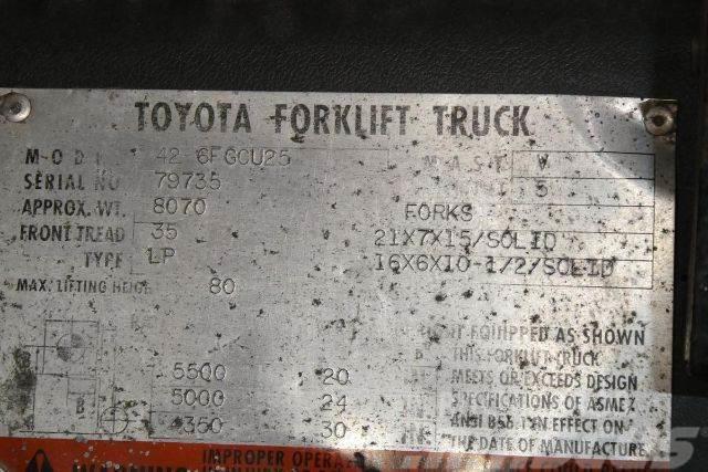 Toyota 426FGCU25 Autokrāvēji - citi