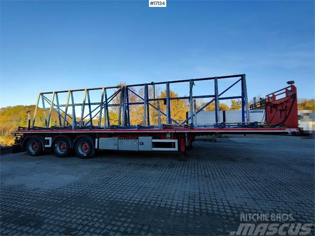 Kel-Berg Rett Semi-trailer with extension and hydraulic ste Citas piekabes