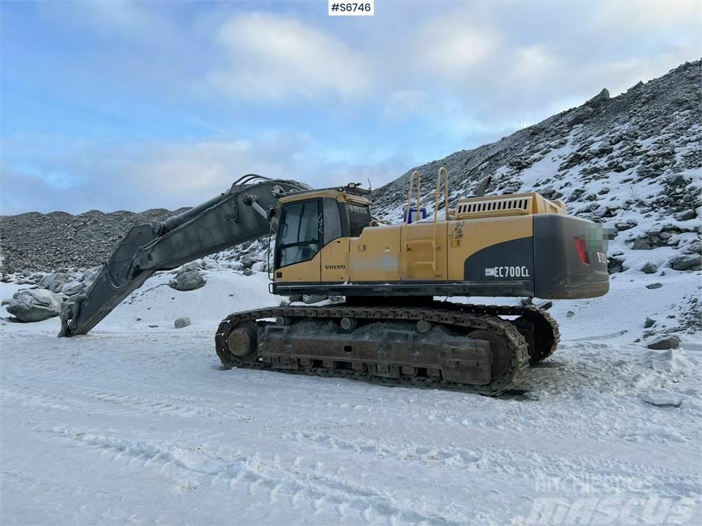 Volvo EC700CL Excavator Kāpurķēžu ekskavatori
