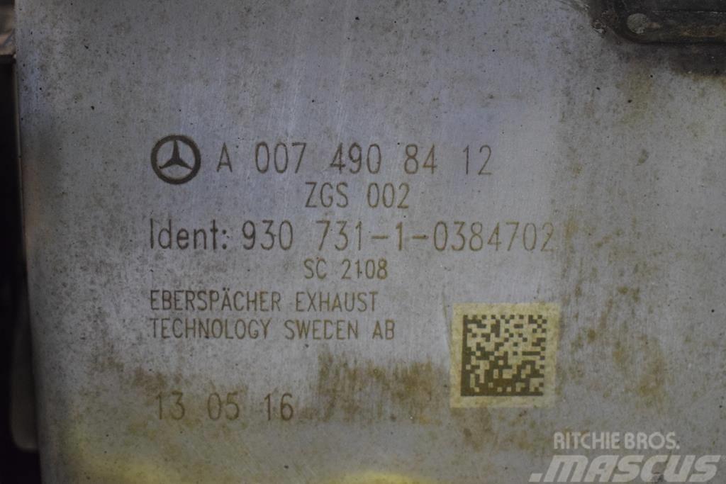 Mercedes-Benz ΚΑΤΑΛΥΤΗΣ - ΕΞΑΤΜΙΣΗ  ACTROS MP4 Citas sastāvdaļas