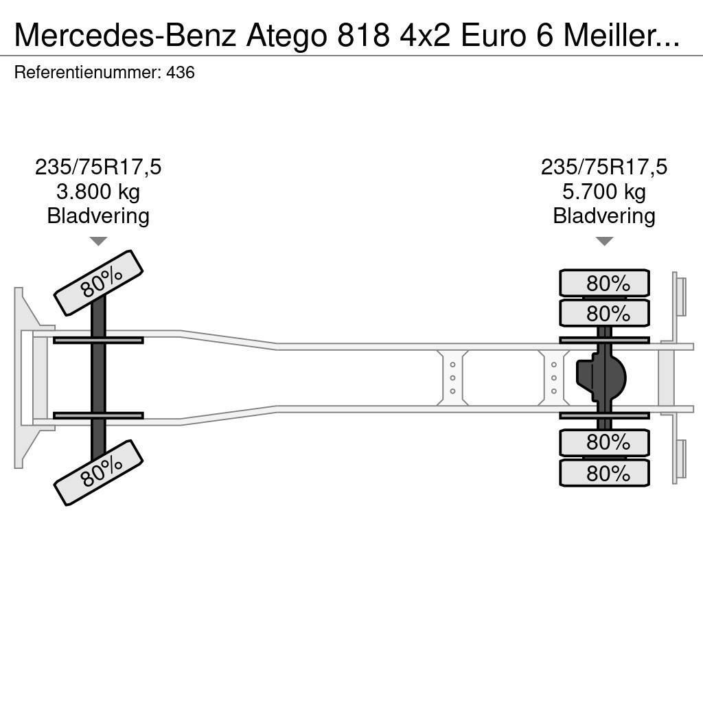 Mercedes-Benz Atego 818 4x2 Euro 6 Meiller 3 Seitenkipper 4 Piec Pašizgāzējs