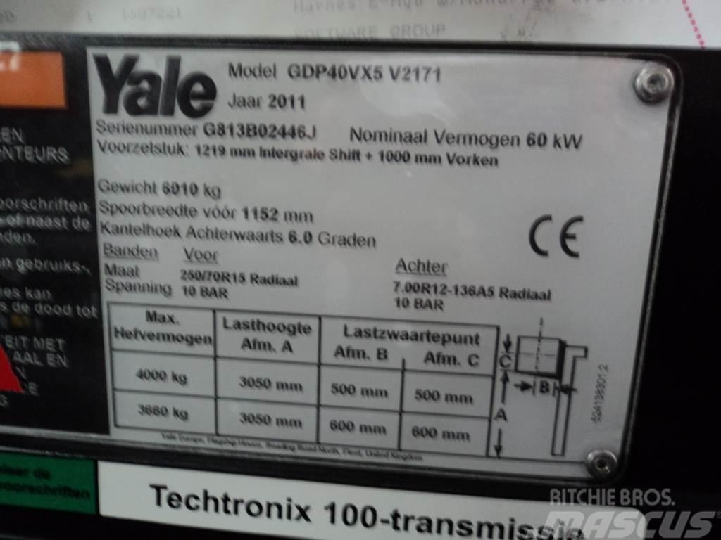 Yale GDP40VX5 2011 Tehnika ar dīzeļa dzinēju