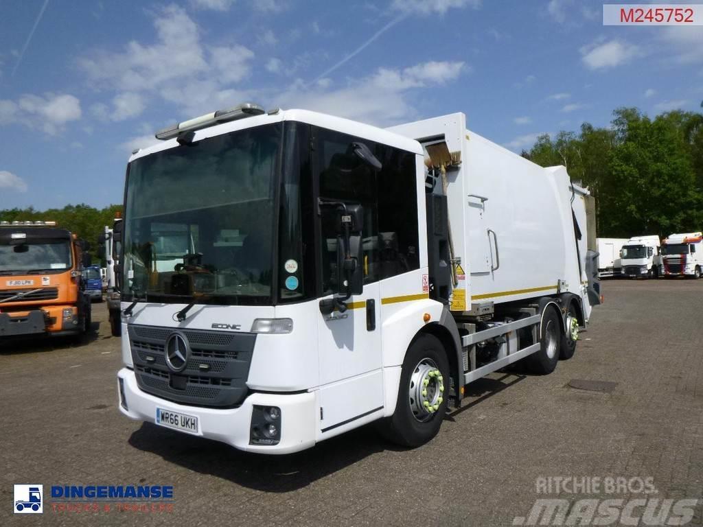 Mercedes-Benz Econic 2630 6x2 RHD Euro 6 Refuse truck Atkritumu izvešanas transports