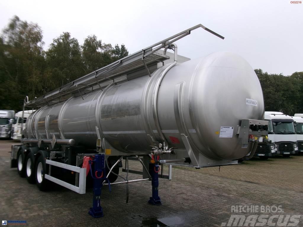  Parcisa Chemical tank inox L4BH 21.2 m3 / 1 comp + Autocisternas