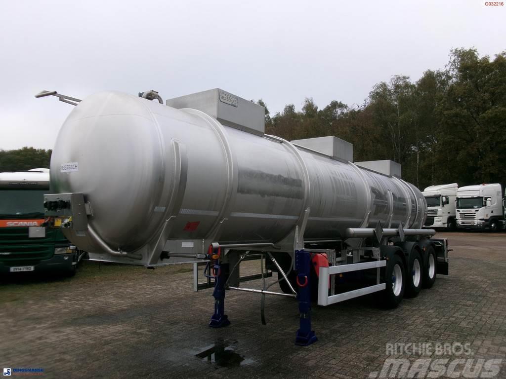  Parcisa Chemical tank inox L4BH 21.2 m3 / 1 comp + Autocisternas
