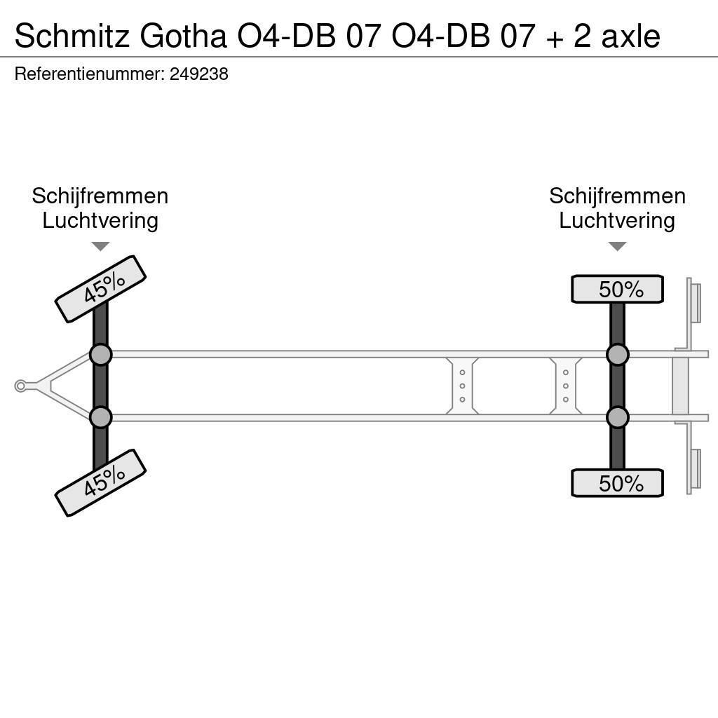 Schmitz Cargobull Gotha O4-DB 07 O4-DB 07 + 2 axle Tents