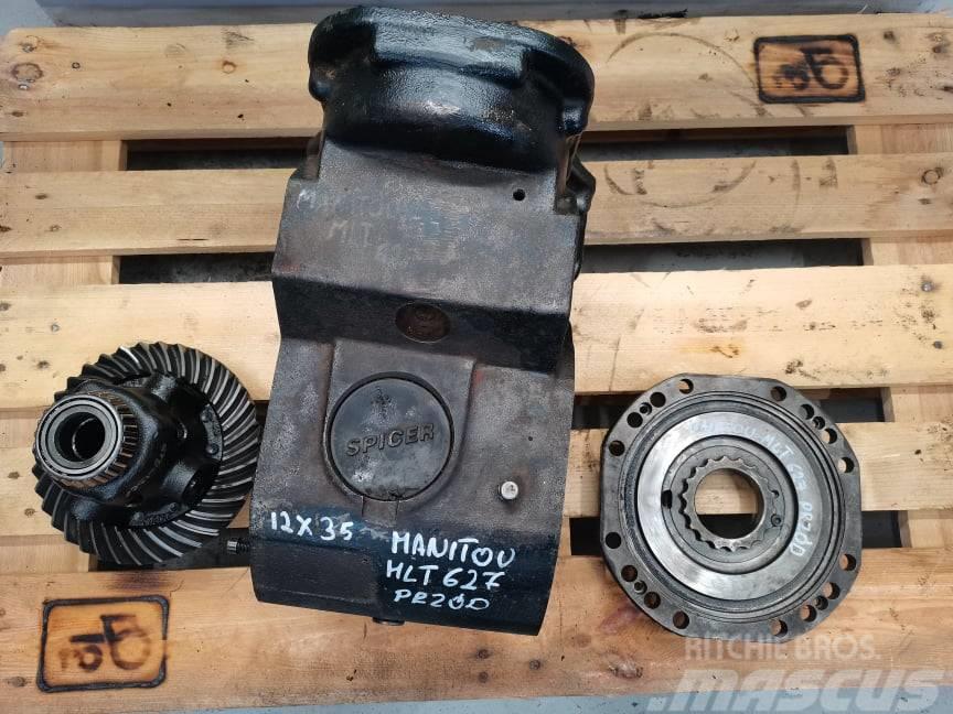 Manitou MLT 627 {Spicer 12X35} differential Asis